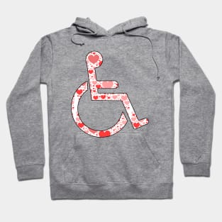 Whelchair Sign Hoodie